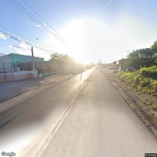 Imagem estática do "Street View" da localização