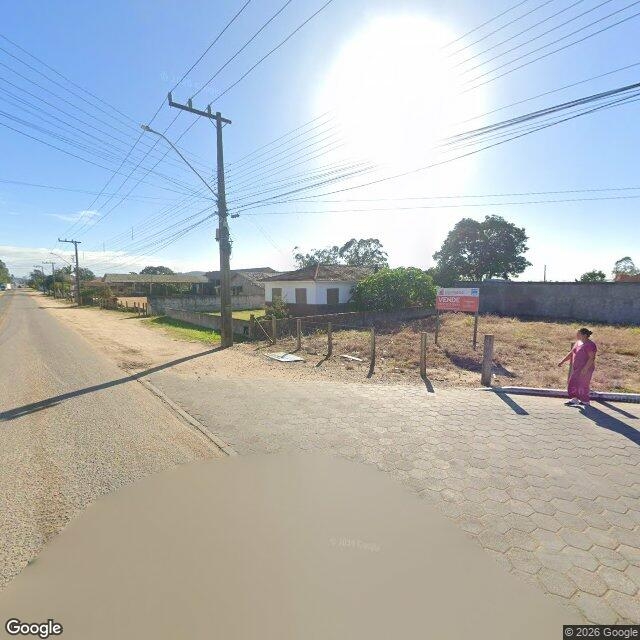 Imagem estática do "Street View" da localização