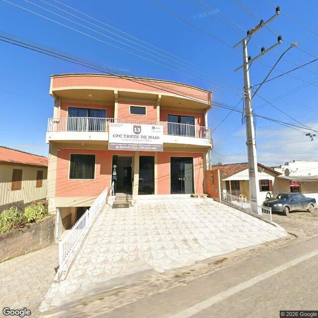 Imagem estática do "Street View" da localização