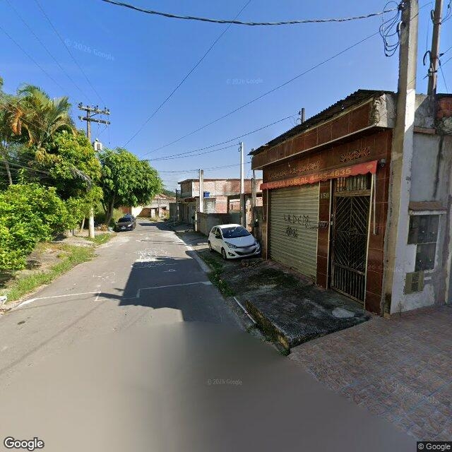Imagem estática do "Street View" da localização