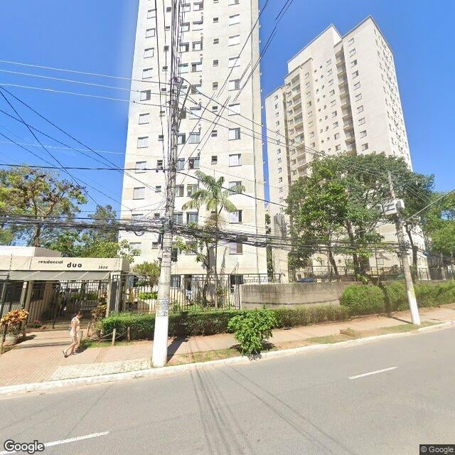 Imagem estática do "Street View" da localização