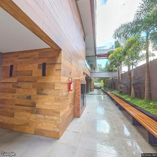 Imagem estática do "Street View" da localização