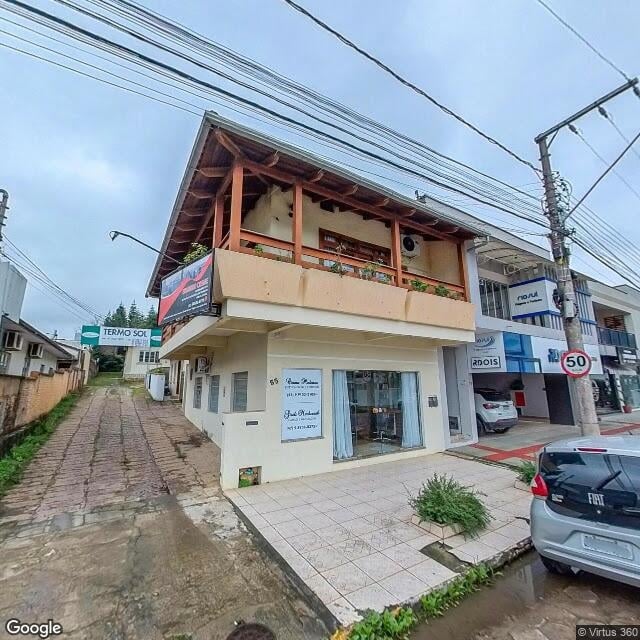 Imagem estática do "Street View" da localização