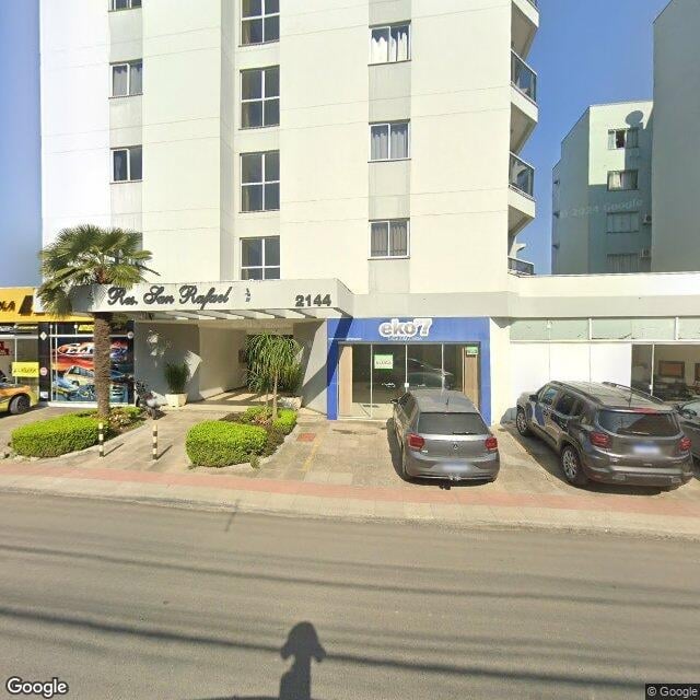 Imagem estática do "Street View" da localização