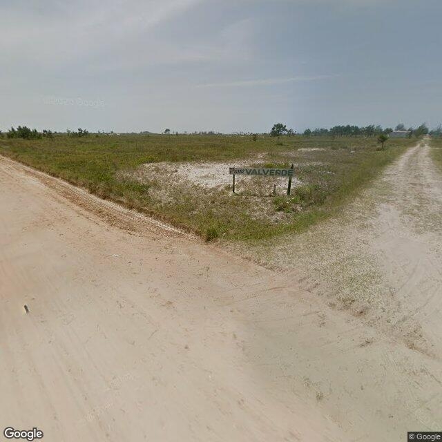 Imagem estática do "Street View" da localização