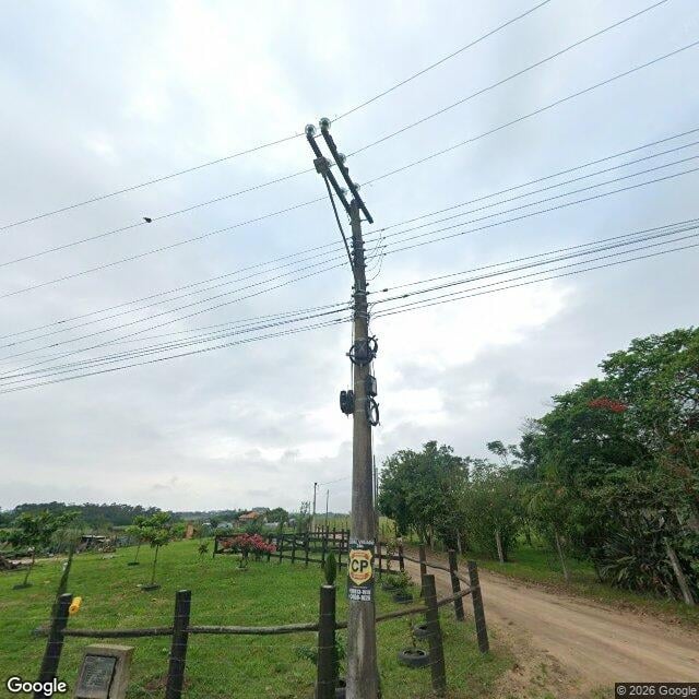 Imagem estática do "Street View" da localização
