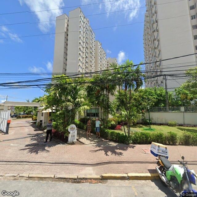 Imagem estática do "Street View" da localização