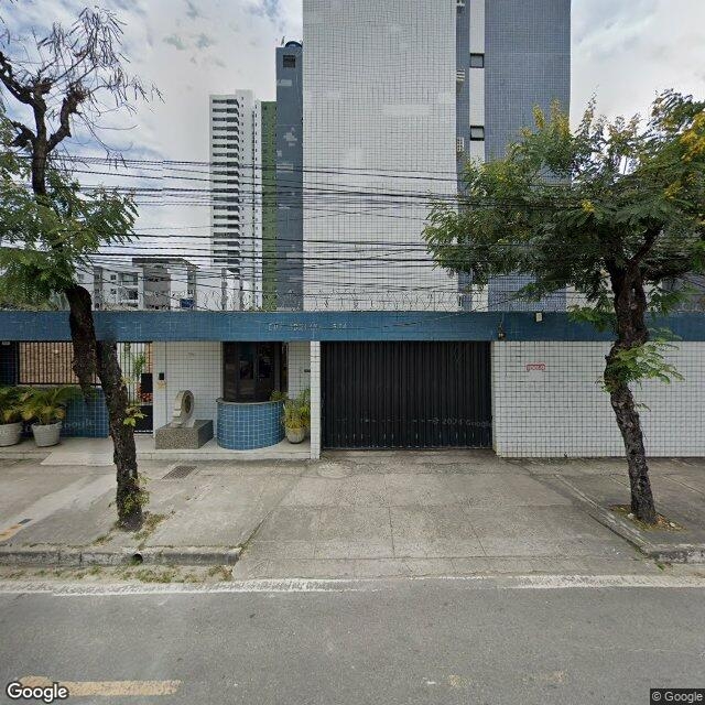 Imagem estática do "Street View" da localização