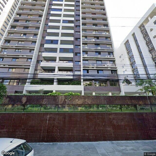 Imagem estática do "Street View" da localização