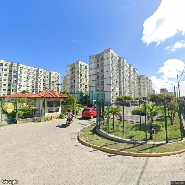 Imagem estática do "Street View" da localização