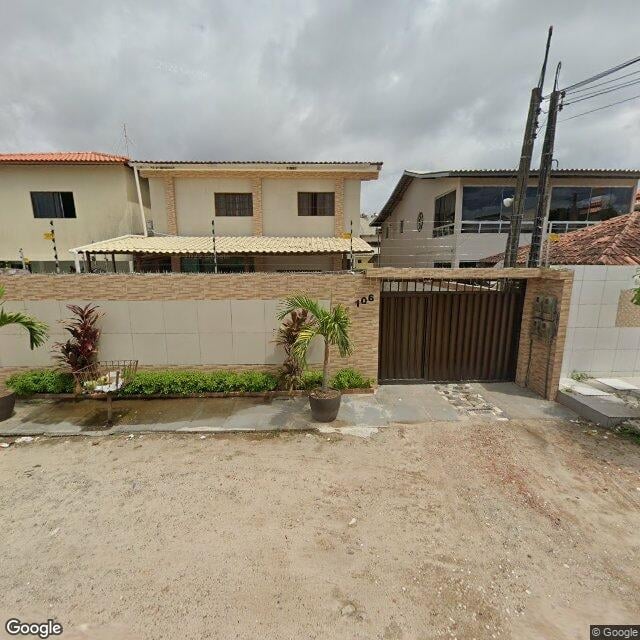Imagem estática do "Street View" da localização