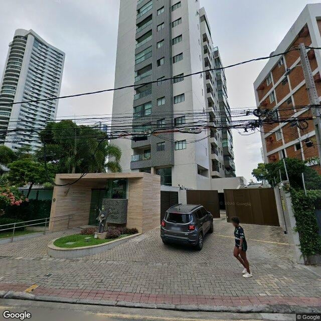 Imagem estática do "Street View" da localização