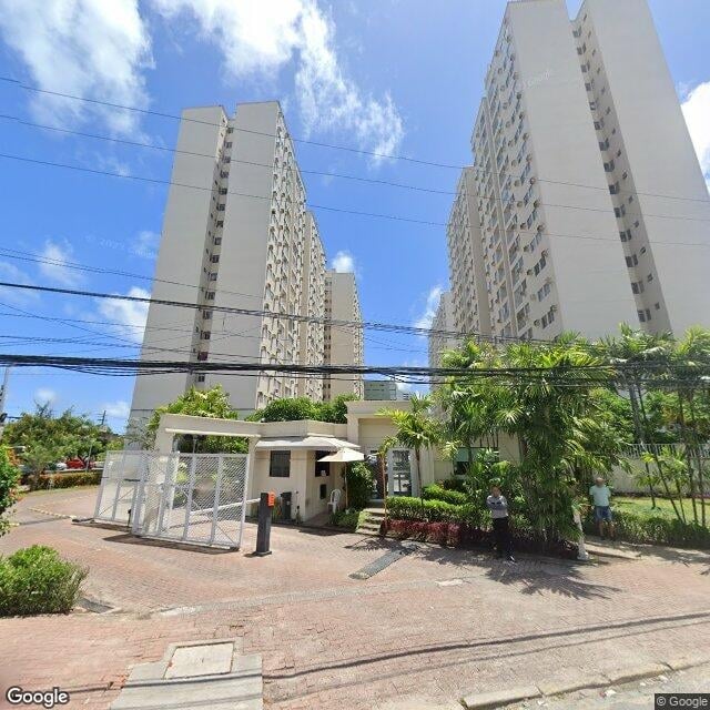 Imagem estática do "Street View" da localização