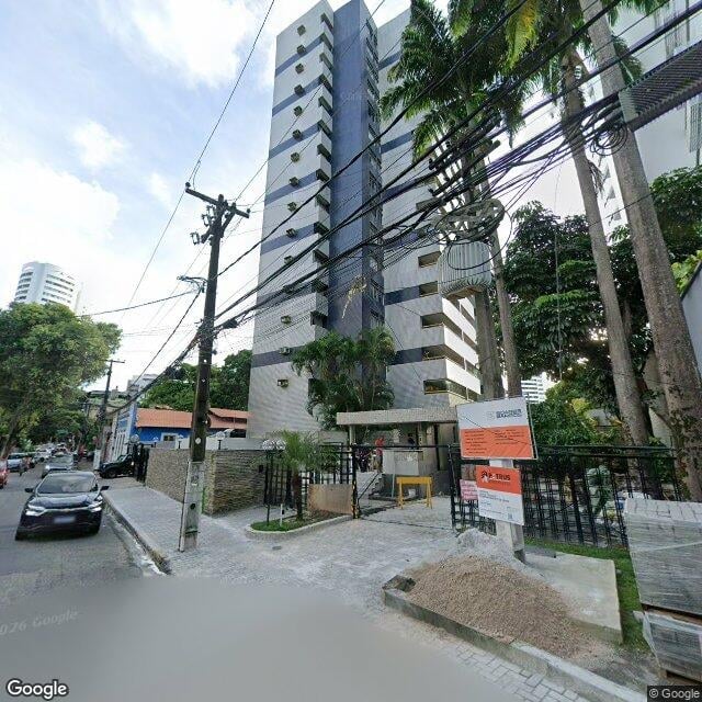 Imagem estática do "Street View" da localização