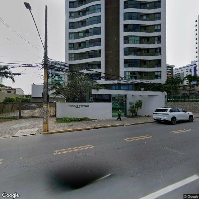 Imagem estática do "Street View" da localização