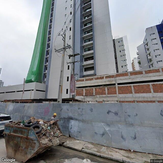 Imagem estática do "Street View" da localização