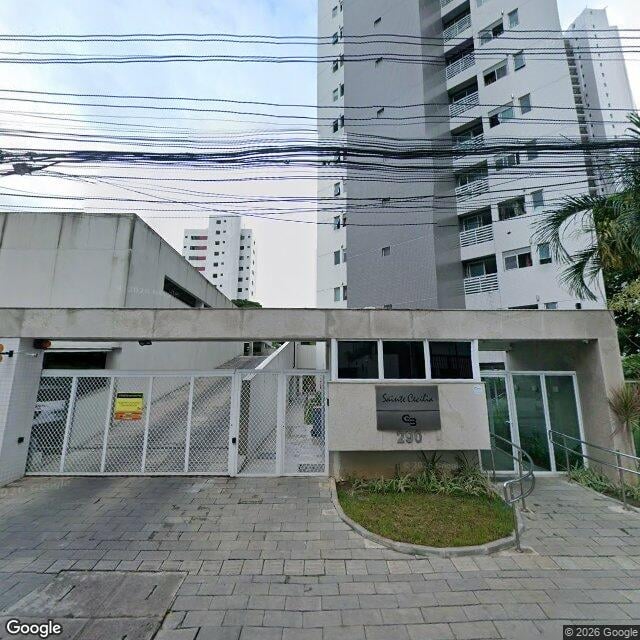 Imagem estática do "Street View" da localização