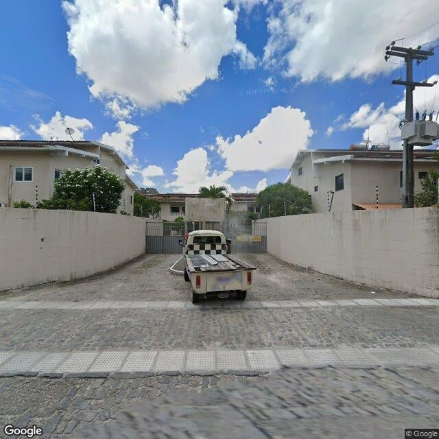 Imagem estática do "Street View" da localização