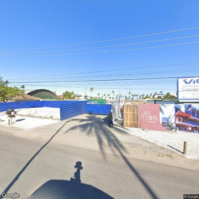Imagem estática do "Street View" da localização