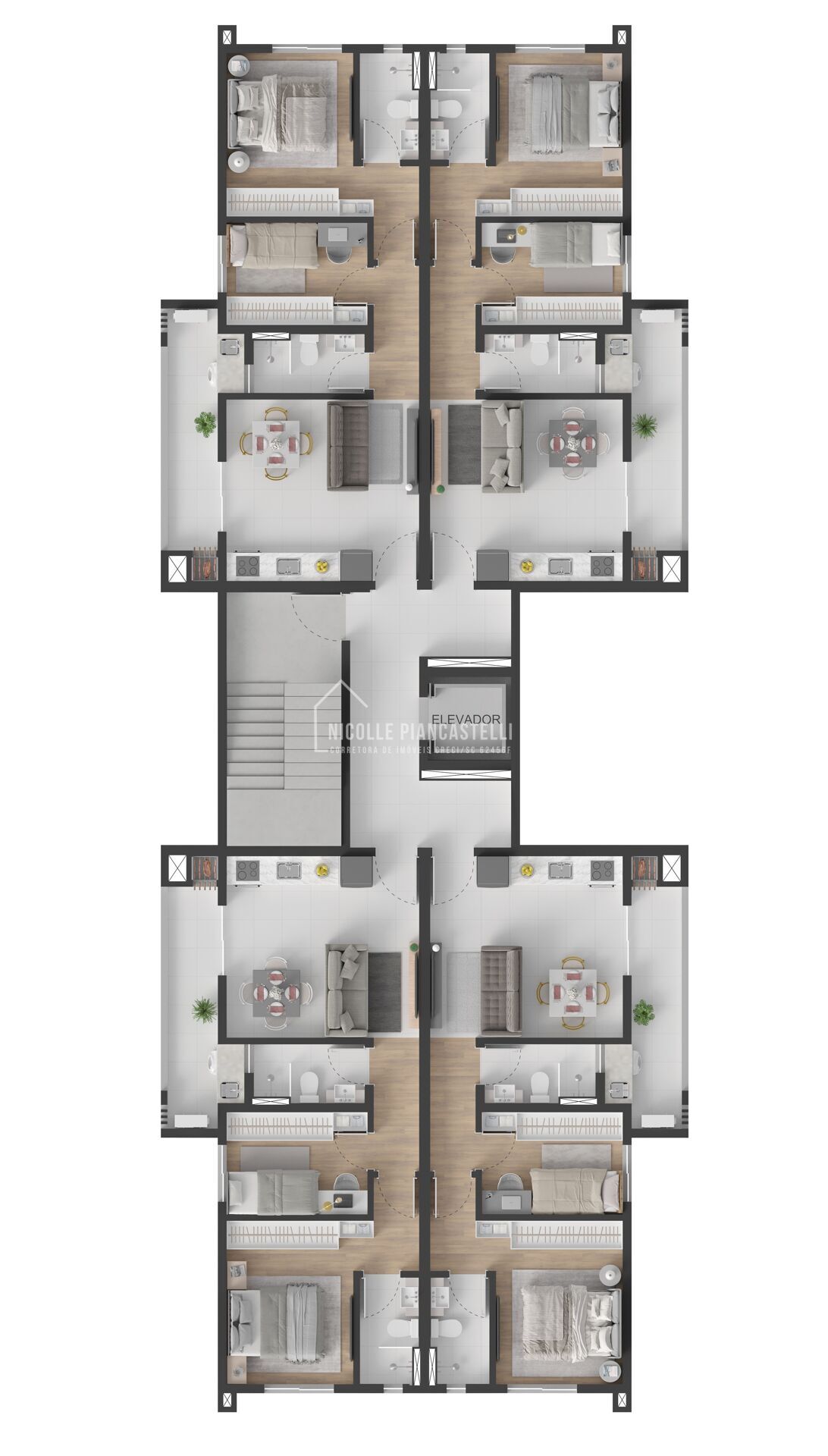 Apartamento, 2 quartos, 57 m² - Foto 10
