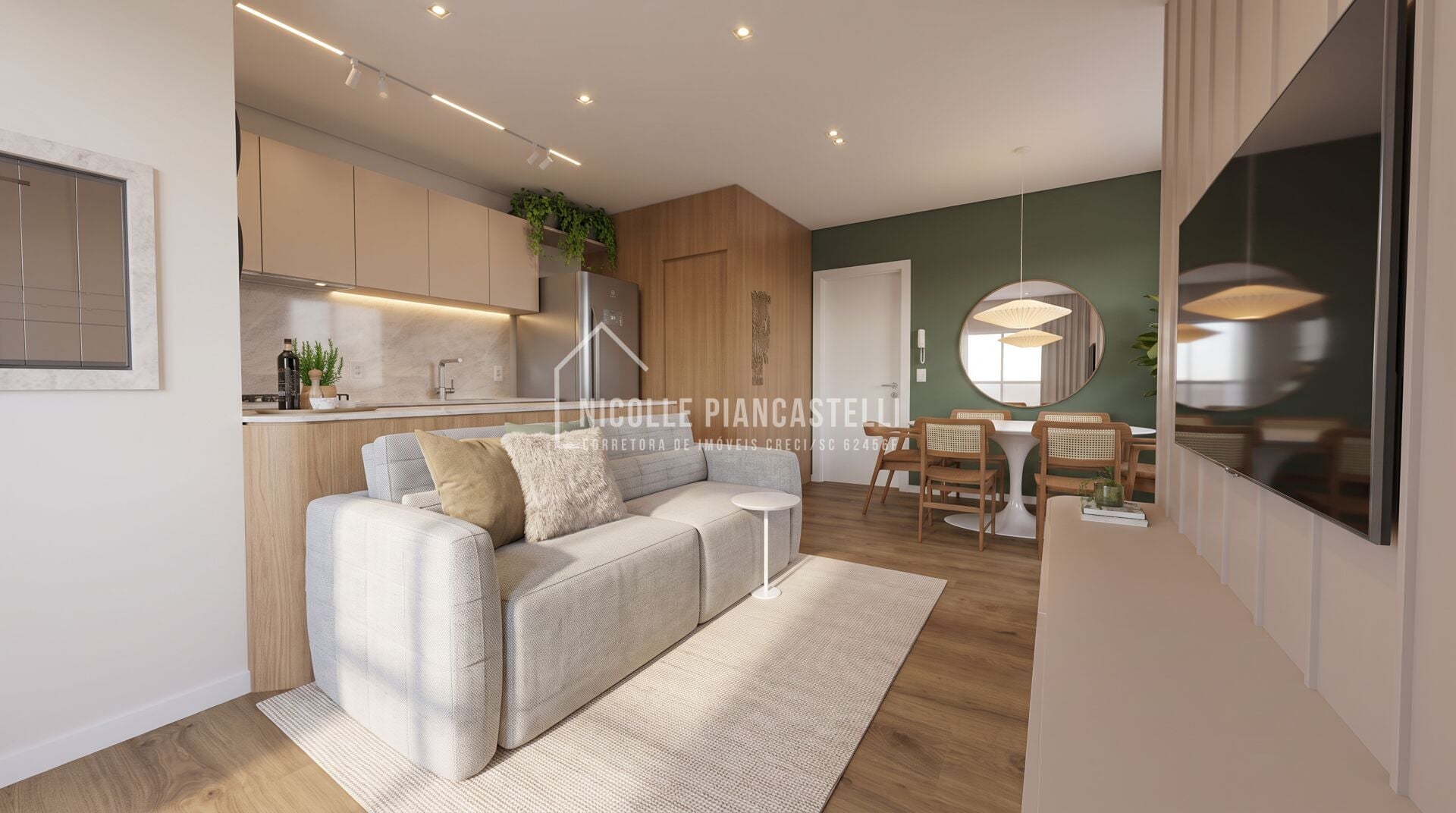 Apartamento, 2 quartos, 59 m² - Foto 2