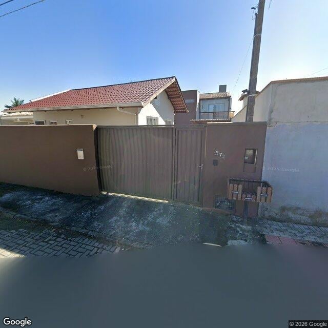 Imagem estática do "Street View" da localização