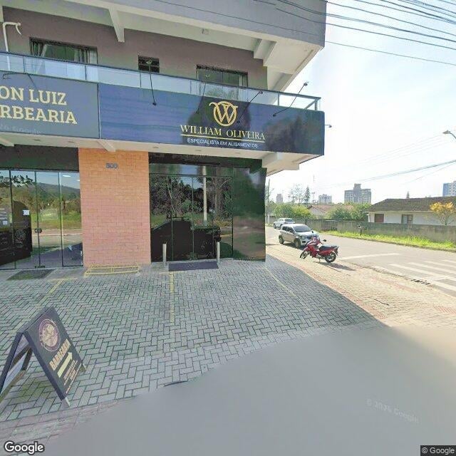 Imagem estática do "Street View" da localização