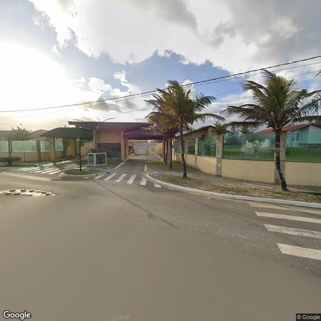 Imagem estática do "Street View" da localização