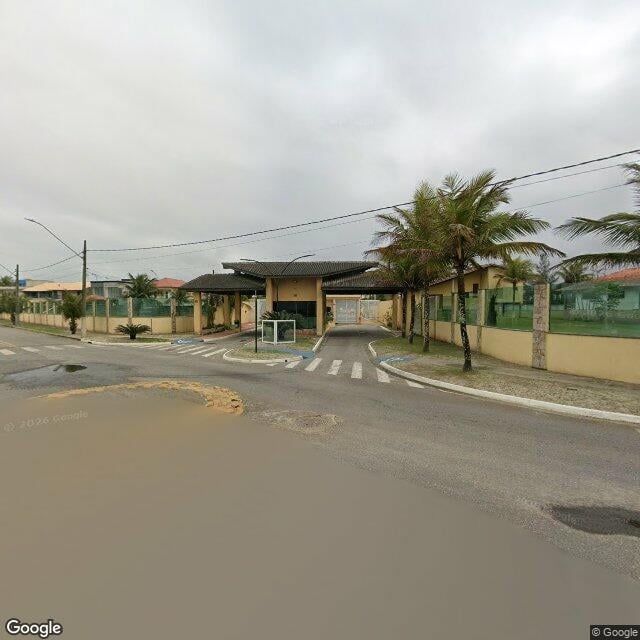Imagem estática do "Street View" da localização