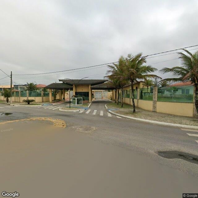 Imagem estática do "Street View" da localização