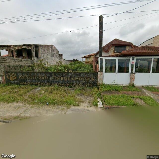 Imagem estática do "Street View" da localização