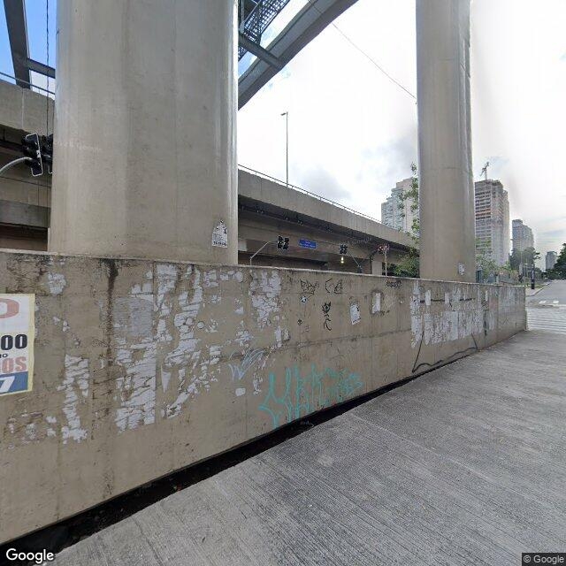 Imagem estática do "Street View" da localização