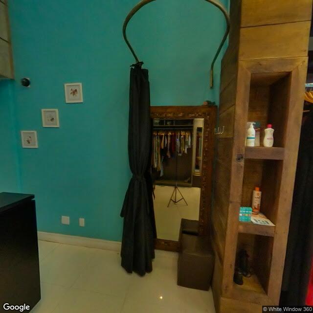 Imagem estática do "Street View" da localização
