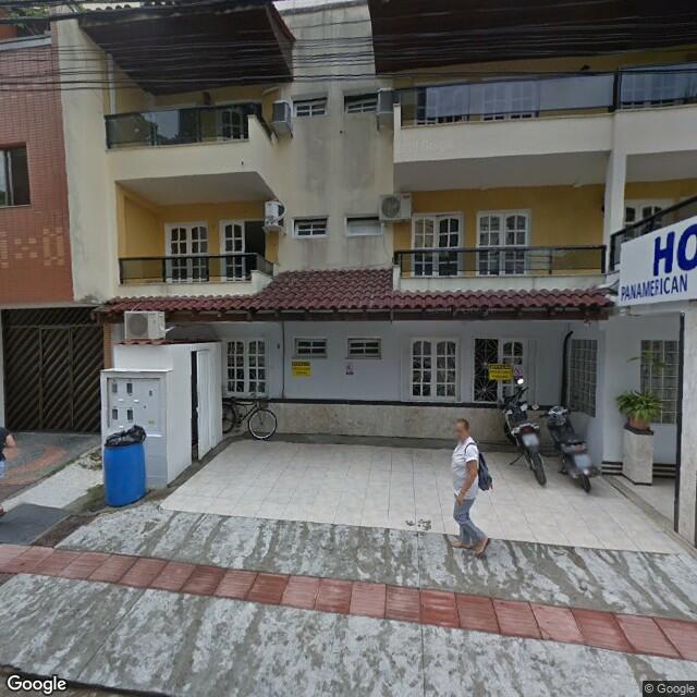 Imagem estática do "Street View" da localização