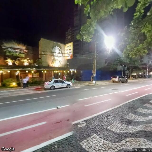 Imagem estática do "Street View" da localização