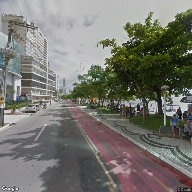 Imagem estática do "Street View" da localização