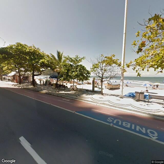 Imagem estática do "Street View" da localização
