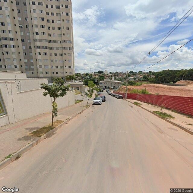 Imagem estática do "Street View" da localização