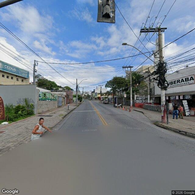 Imagem estática do "Street View" da localização