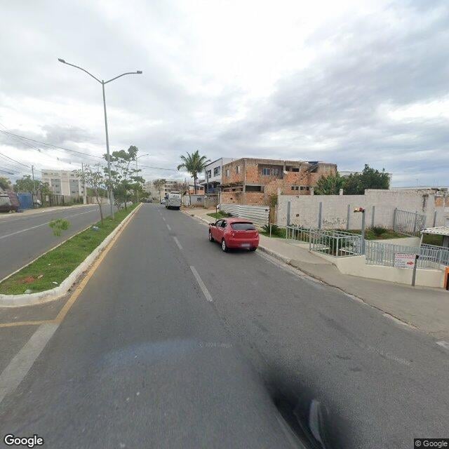 Imagem estática do "Street View" da localização