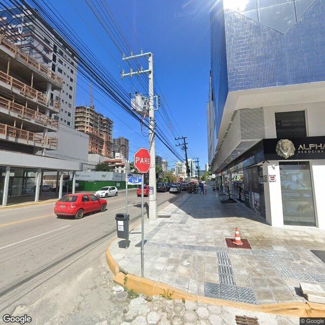 Imagem estática do "Street View" da localização