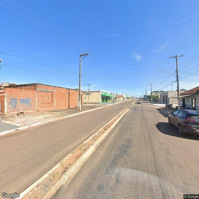 Imagem estática do "Street View" da localização