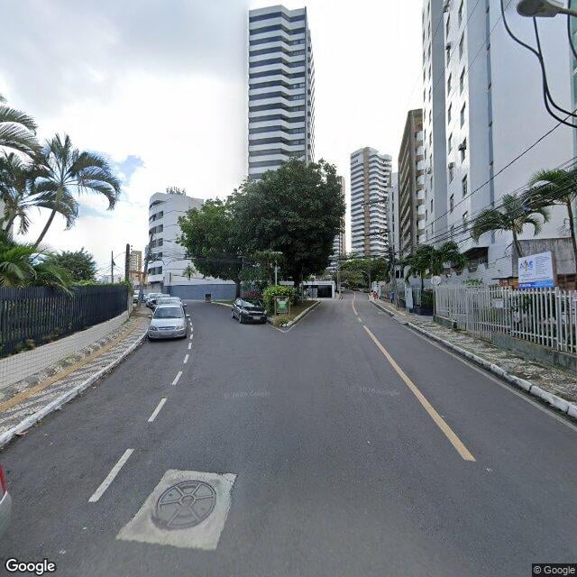 Imagem estática do "Street View" da localização