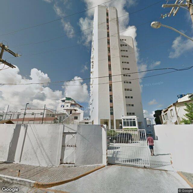 Imagem estática do "Street View" da localização