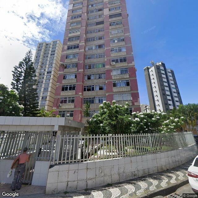 Imagem estática do "Street View" da localização