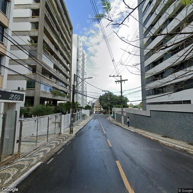 Imagem estática do "Street View" da localização
