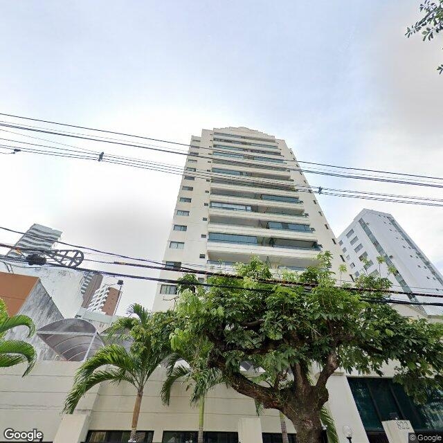 Imagem estática do "Street View" da localização