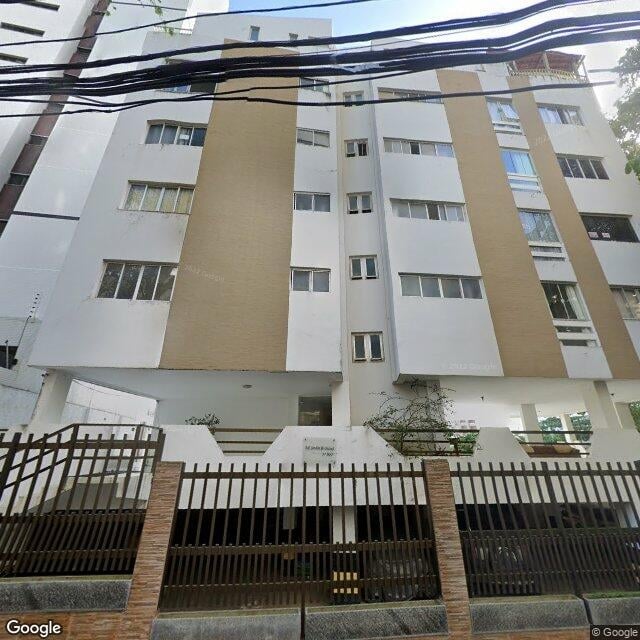 Imagem estática do "Street View" da localização