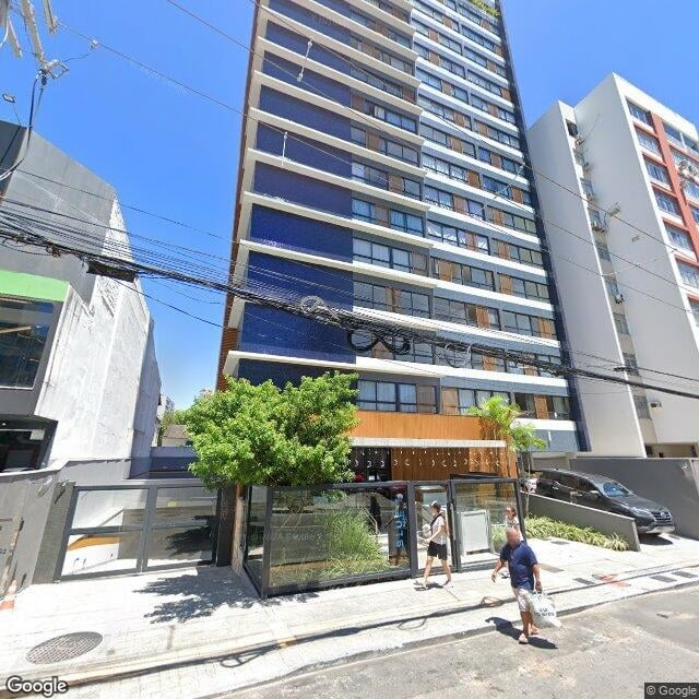 Imagem estática do "Street View" da localização