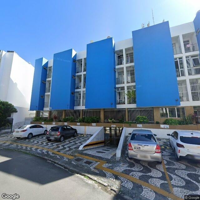Imagem estática do "Street View" da localização